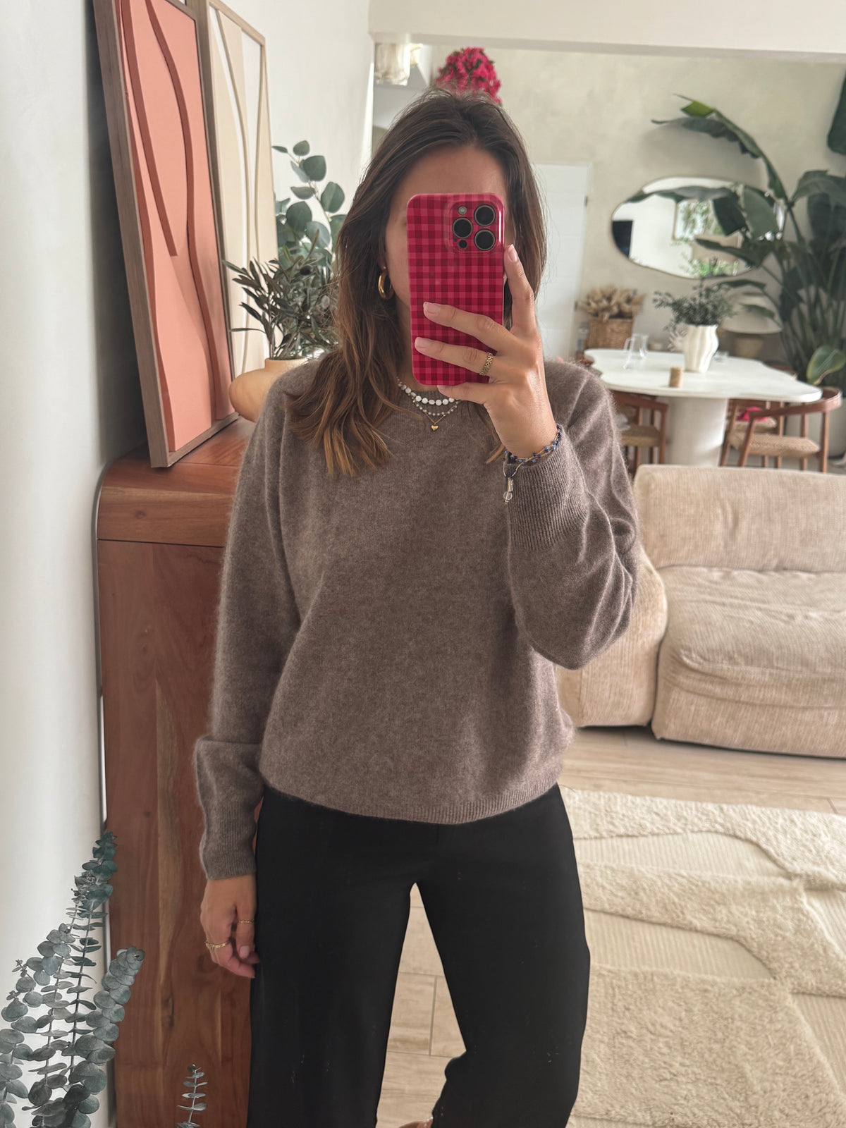 Pull taupe Helsinki