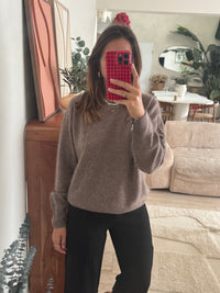 Pull taupe Helsinki