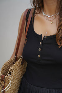 Robe noir Willa