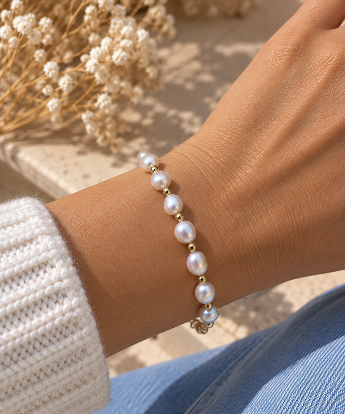 Bracelet blanc