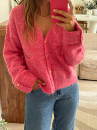 Gilet rose Lynette