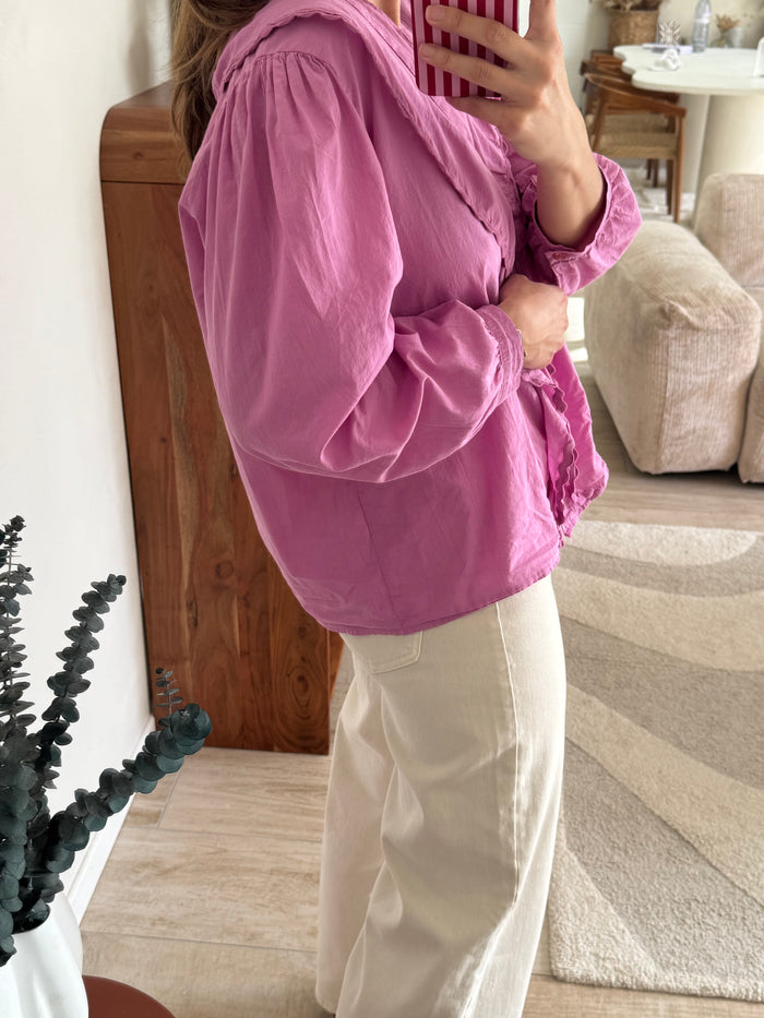 Blouse  rose Posy