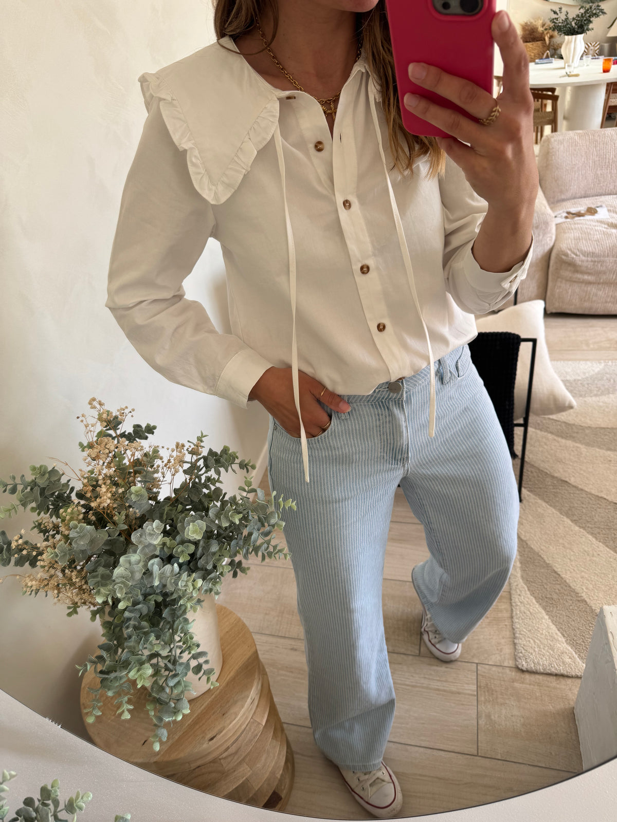 Chemise blanche Marianne