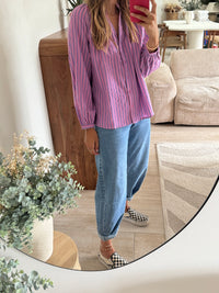 Chemise à rayures Parker