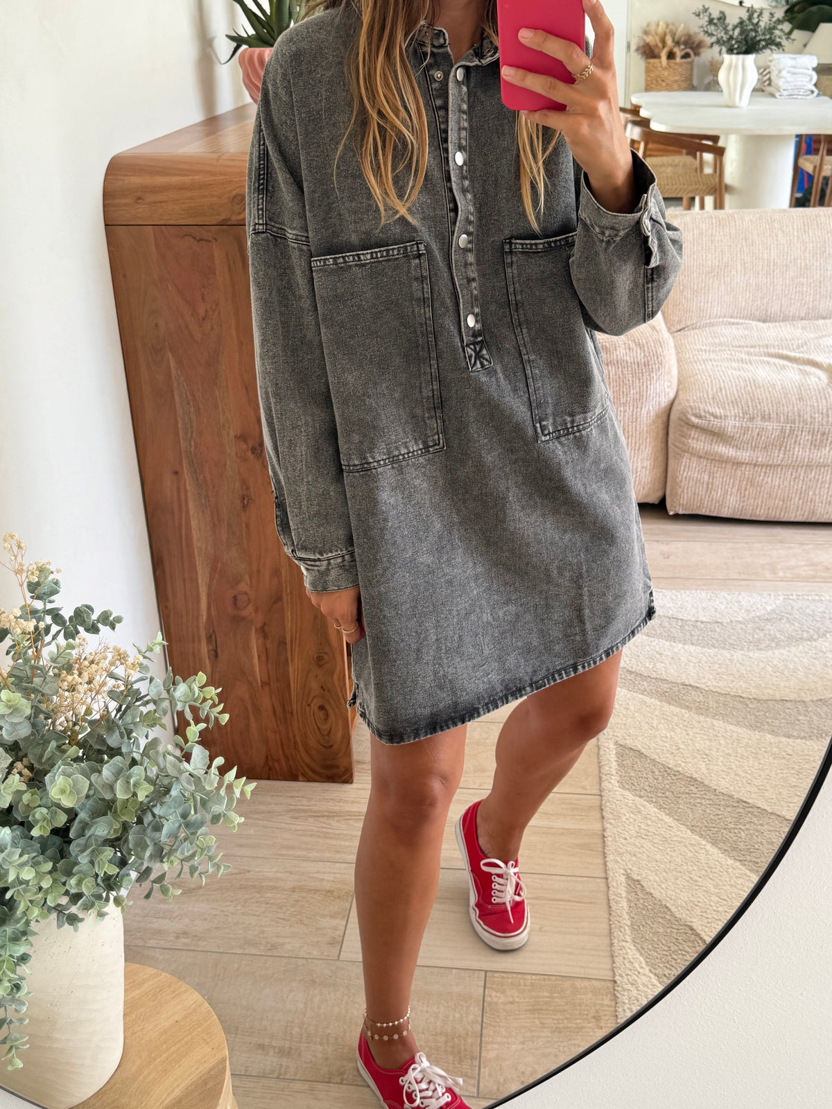 Robe en jean Andrew