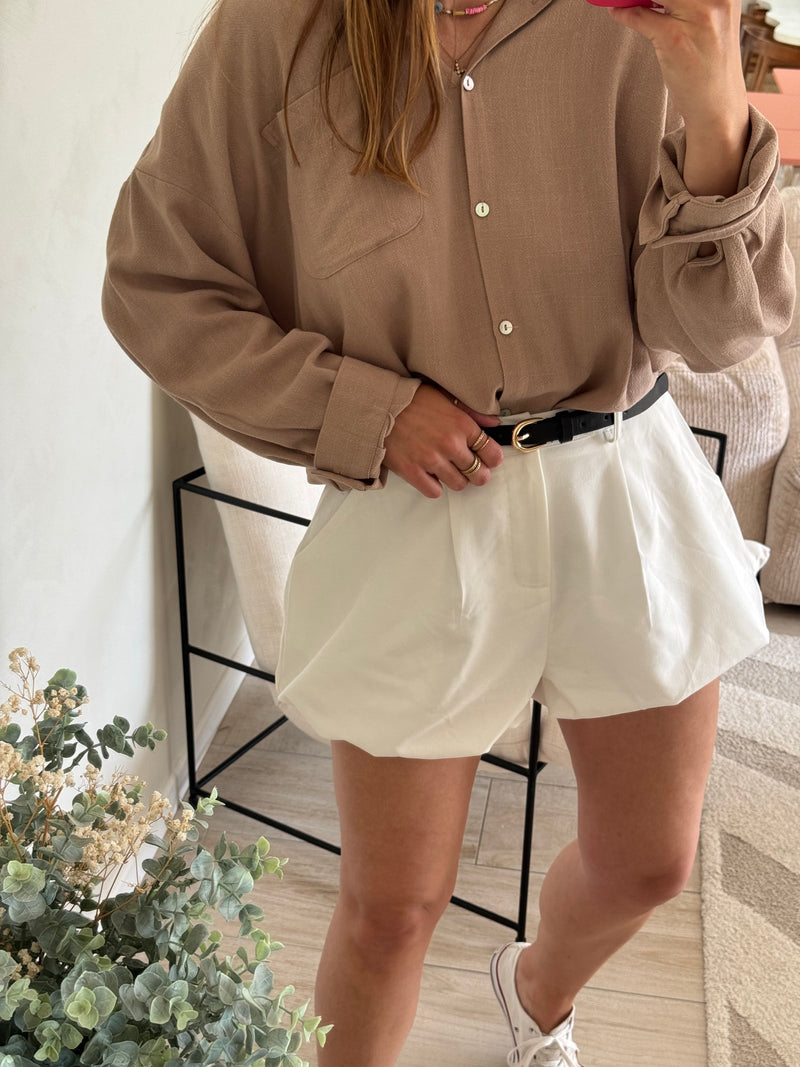 Short blanc Soïzic