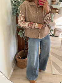 Gilet en maille sans manche Nora