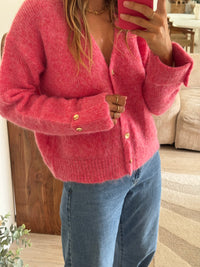 Gilet rose Lynette
