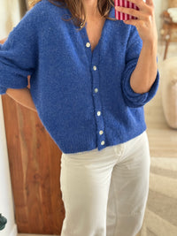 Gilet bleu