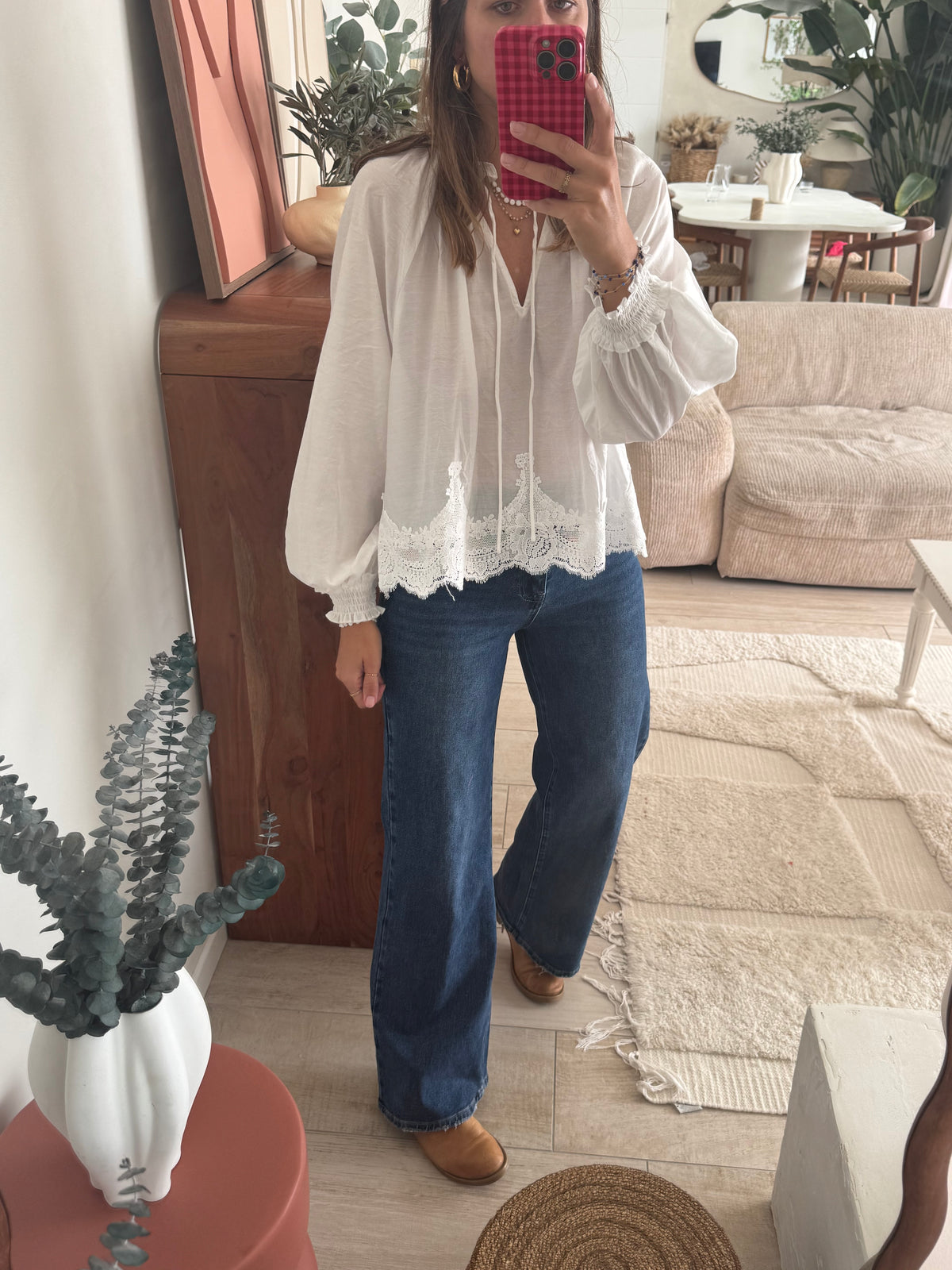 Jean wide Leg Irène
