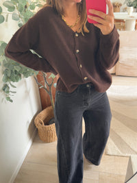 Gilet chocolat Gunther