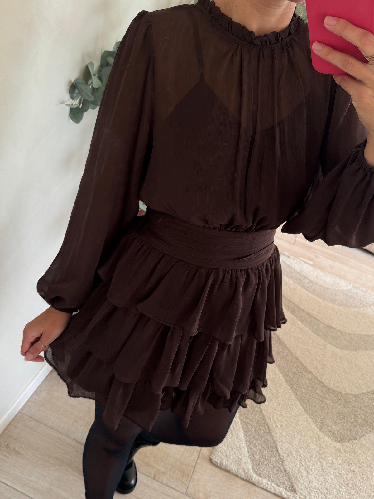 Robe marron