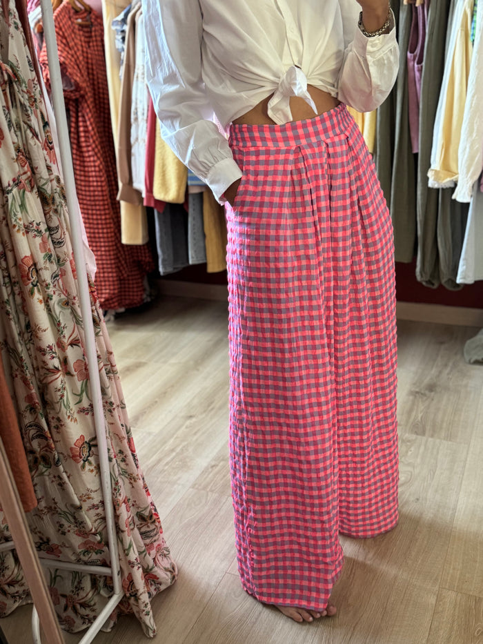 Pantalon vichy