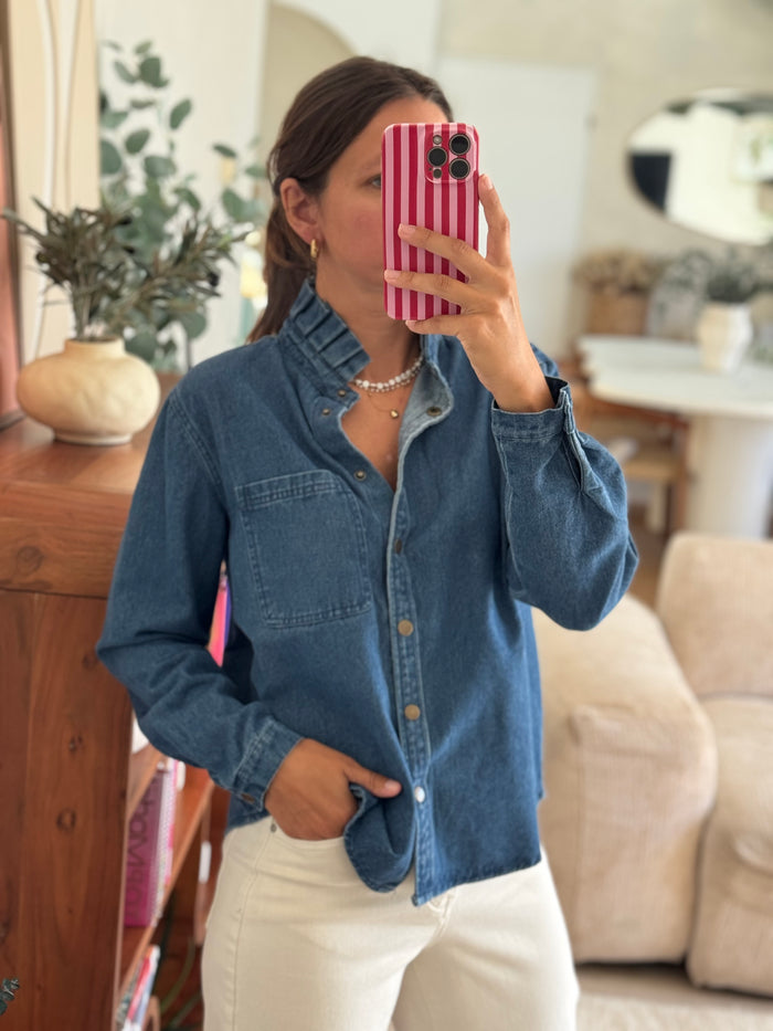 Surchemise jean Bex