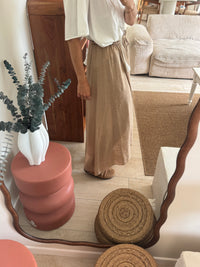 Jupe longue beige Judy