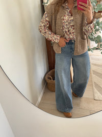 Gilet en maille sans manche Nora