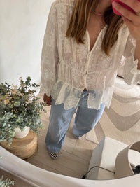 Chemisier blanc Soraya