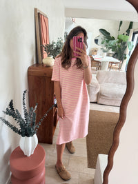 Robe longue à rayures GREG