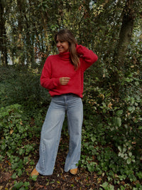 Pull framboise Joey