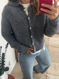 Gilet gris Alison