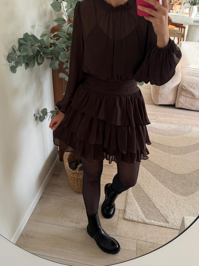 Robe marron