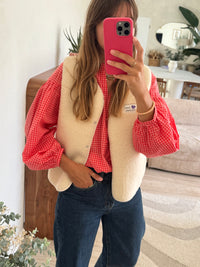 Gilet moumoute Lilou
