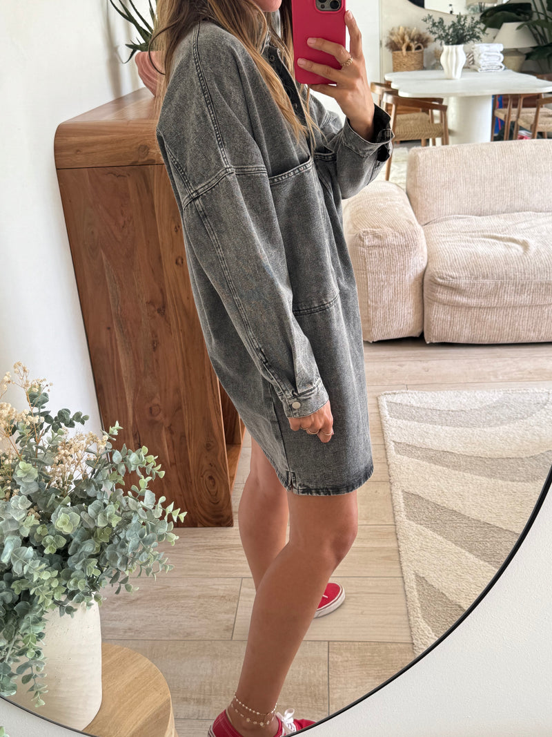 Robe en jean Andrew