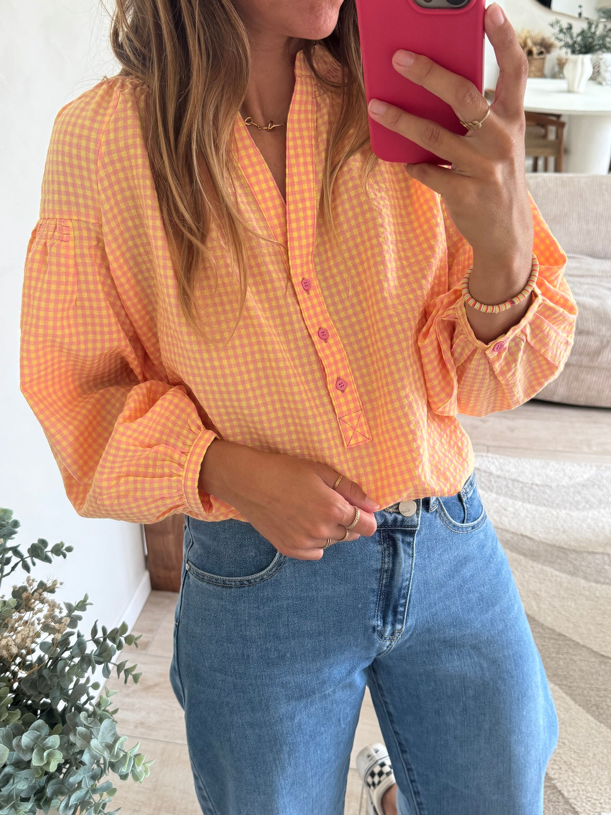 Blouse vichy Gabrielle