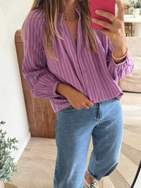 Chemise à rayures Parker
