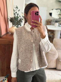 Gilet maille Dani