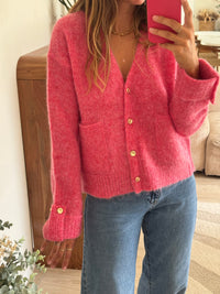Gilet rose Lynette
