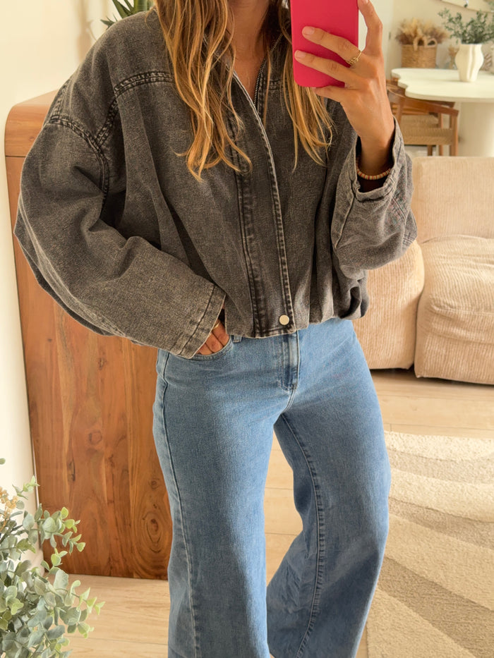 Veste en jean Mike