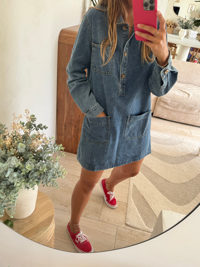 Robe en jean Karen