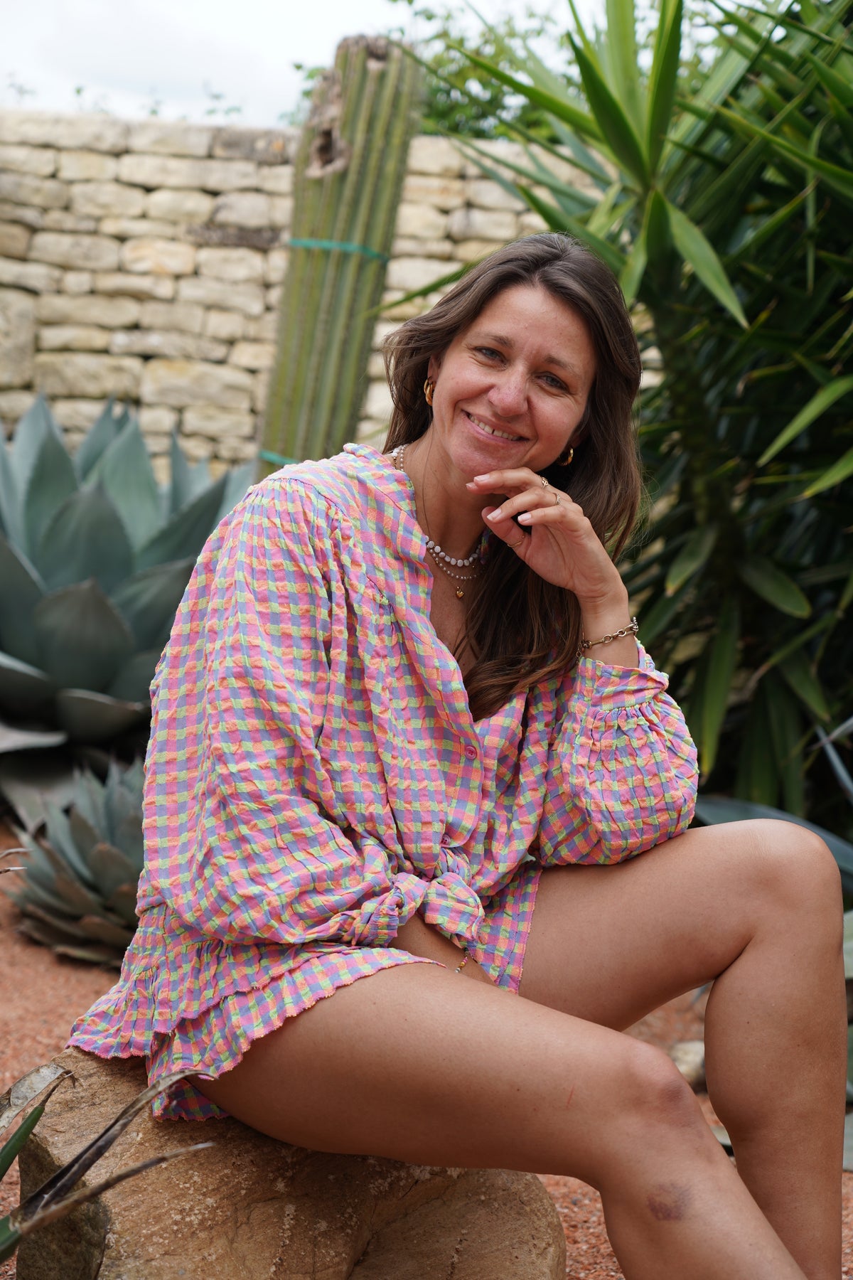 Chemise à carreaux Kendall