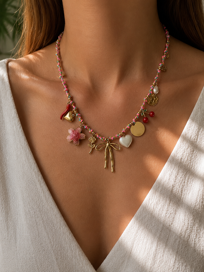 Collier breloques