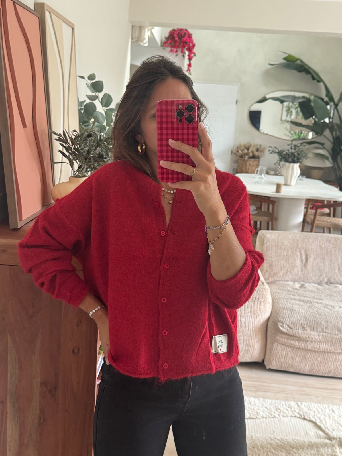 Gilet Tokyo Rouge