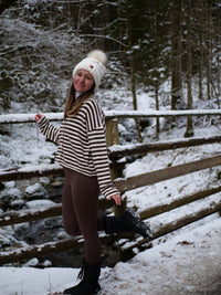Legging chocolat