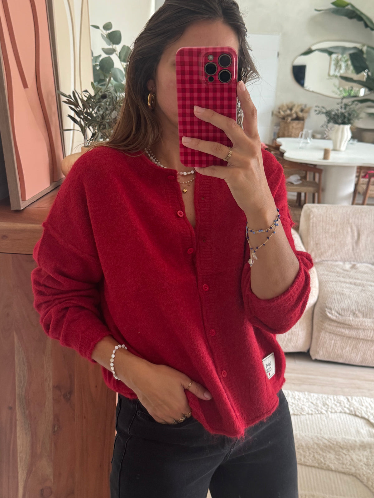 Gilet Tokyo Rouge