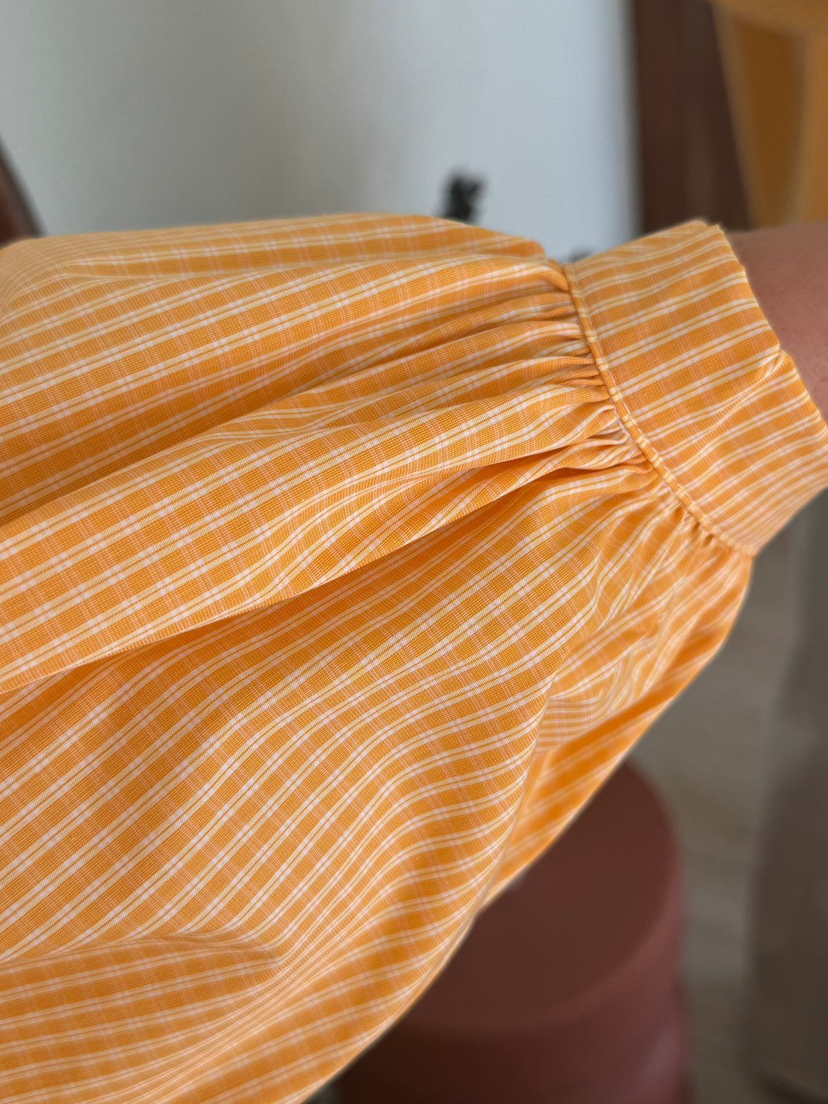Blouse jaune orange Emma