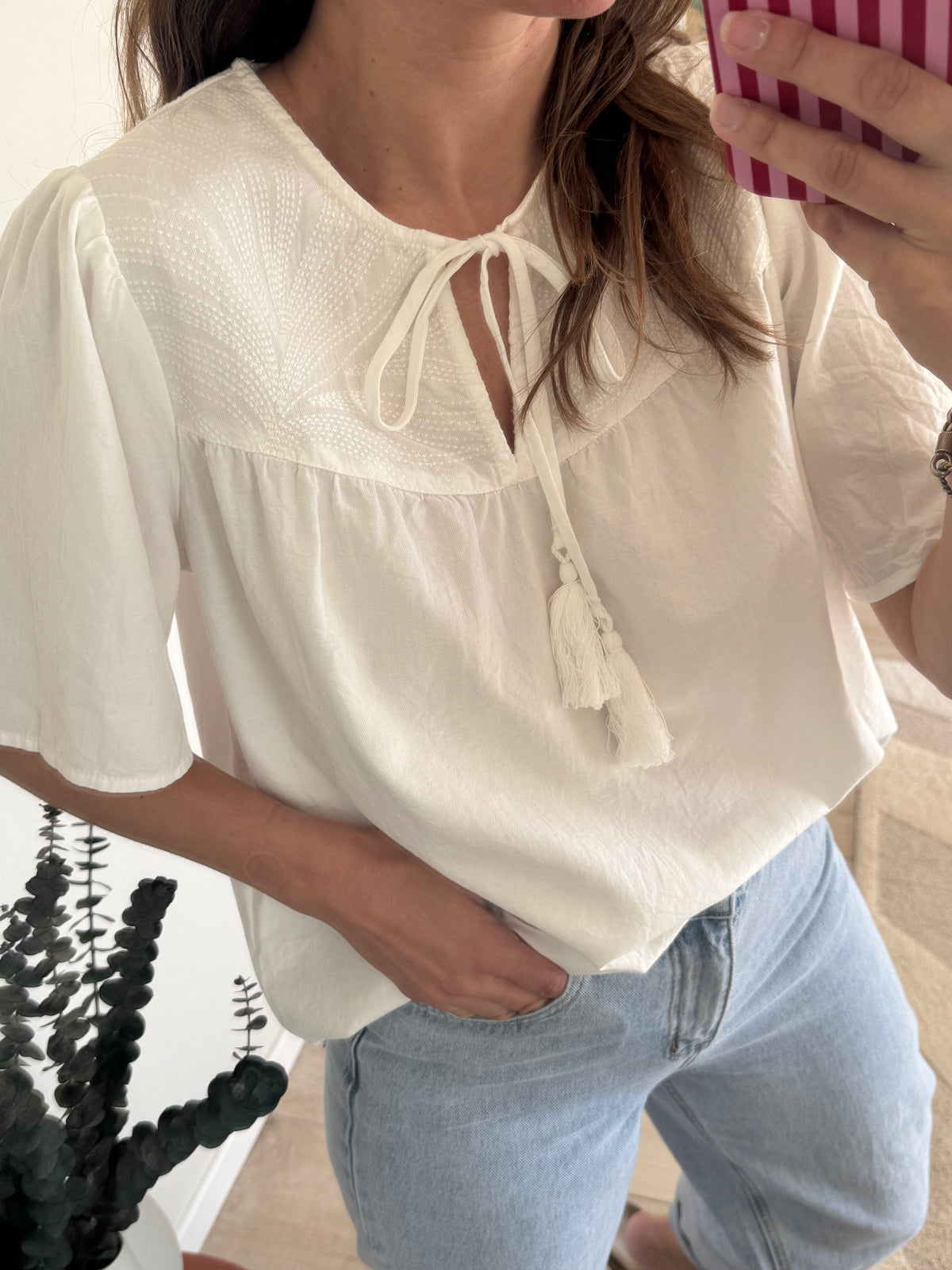 Blouse blanche Hannah