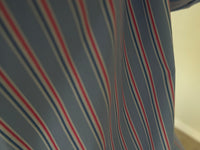 Chemise bleu à rayures