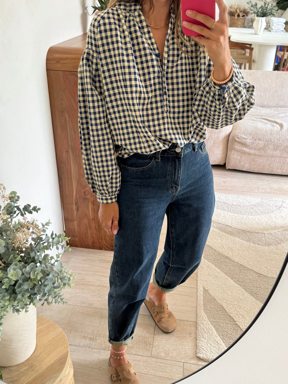 Blouse vichy Edie