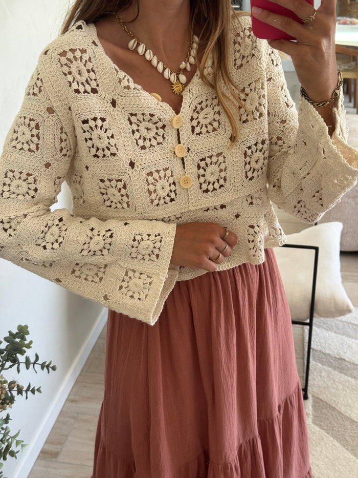 Pull en crochet Jackson