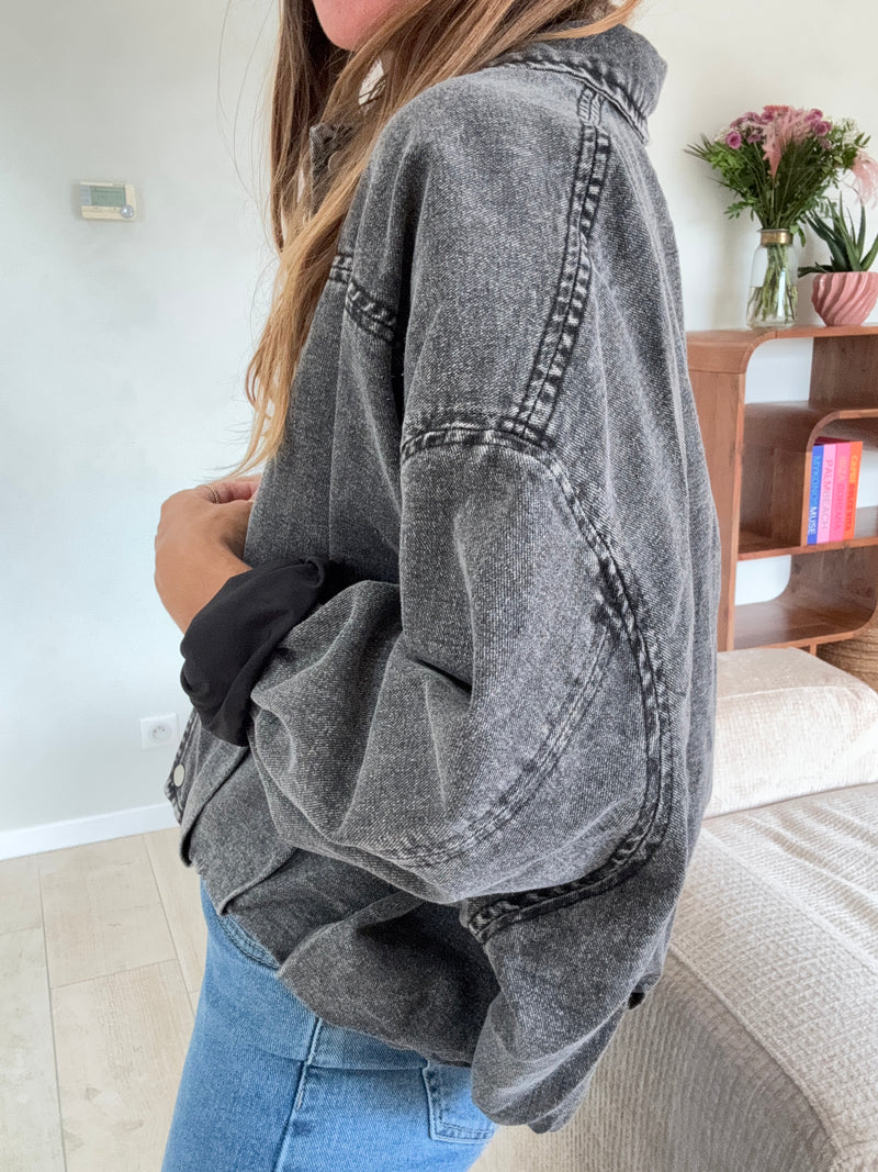 Veste en jean Mike