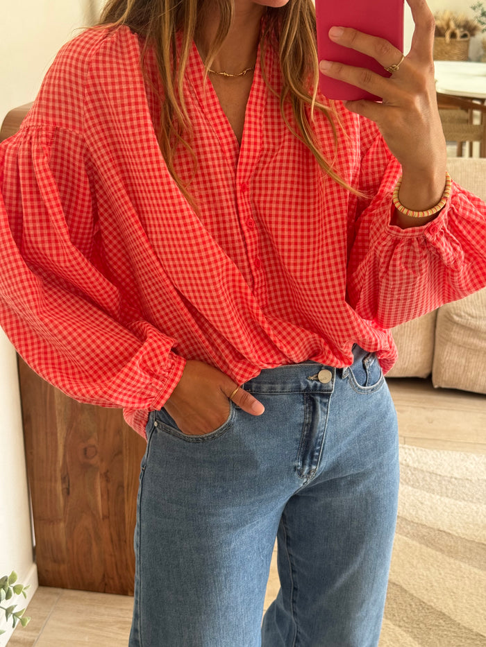 Blouse vichy Gabrielle