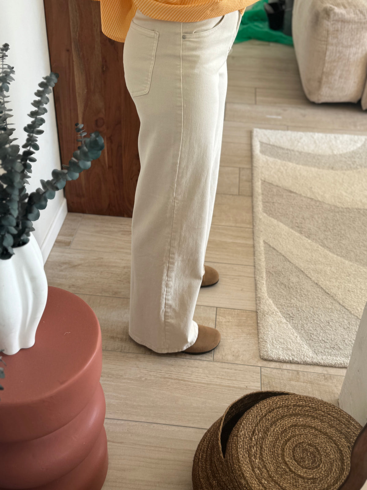 Jean écru Wide Leg Sita