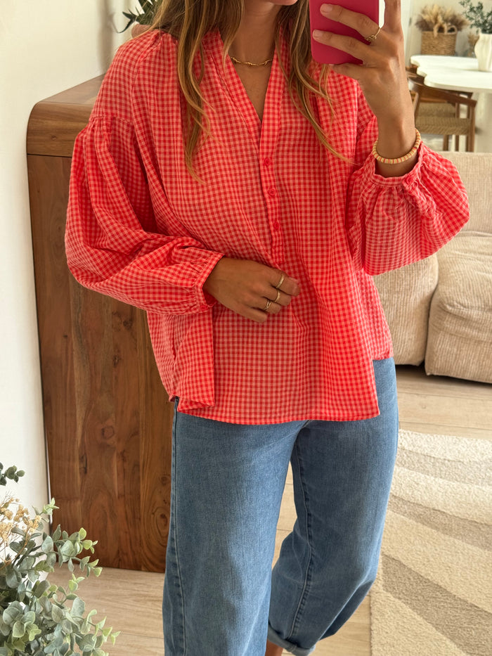 Blouse vichy Gabrielle