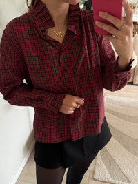 Chemise à carreaux