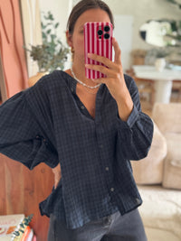 Chemise à carreaux Leslie
