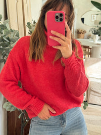 Pull framboise Joey